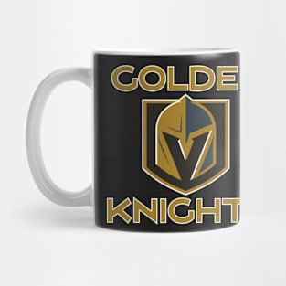 A Golden Vegas Sports Shirt Knight Emblem Tshirt Mug